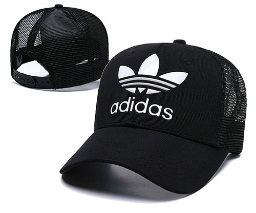Adidas Originals Classic Black Mesh Peaked Adjustable Hat TX