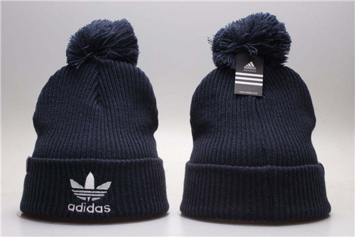Adidas Originals Navy Fashion Sport Pom Knit Hat YP