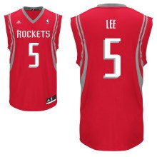 Adidas Rockets Courtney Lee 5 Road Jersey