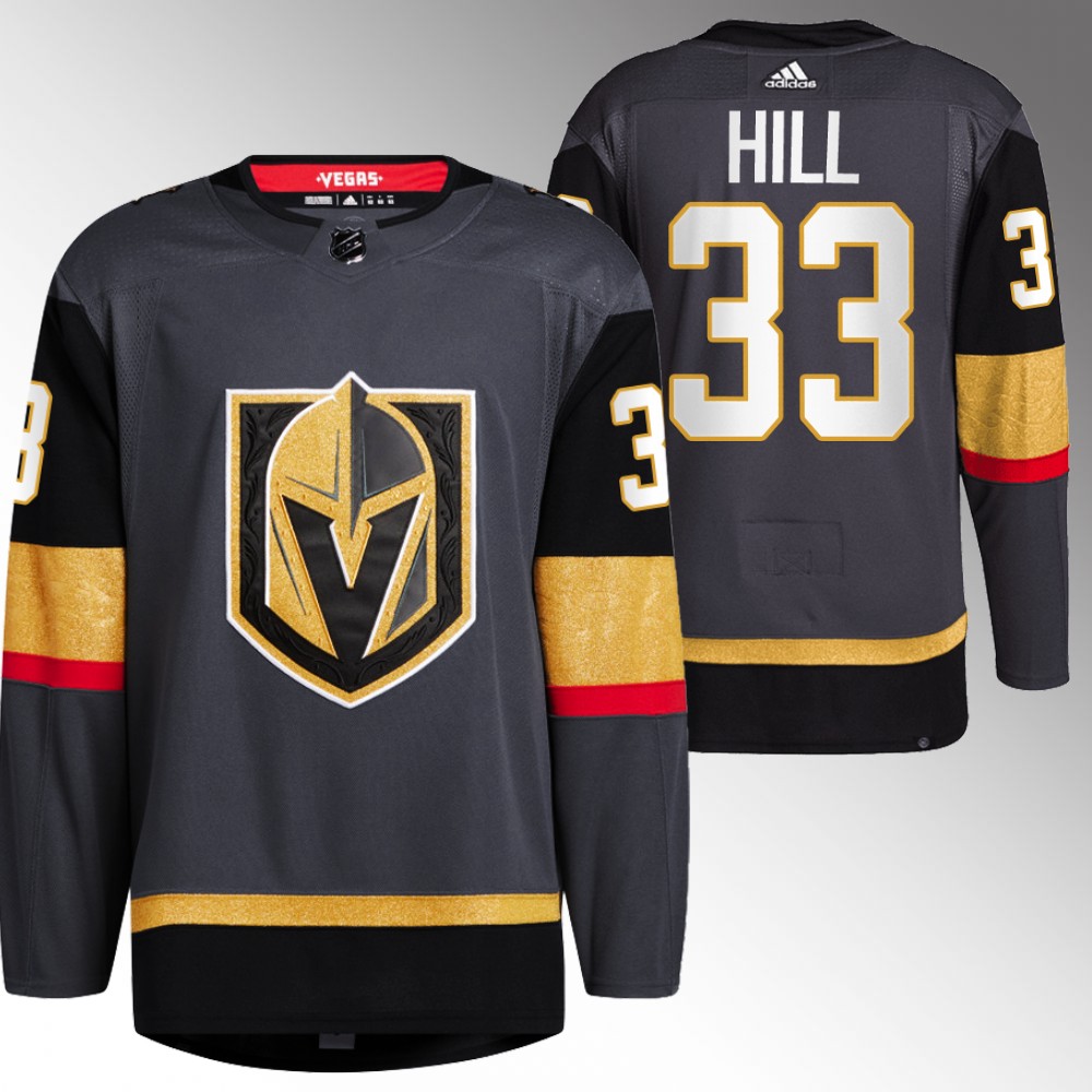 Adin Hill Vegas Golden Knights Alternate Black Authentic Jersey