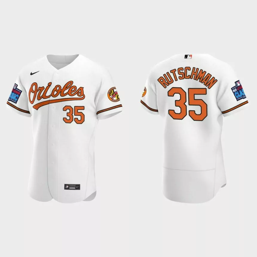 Adley Rutschman Baltimore Orioles 2022 Little League Classic Authentic Jersey – White