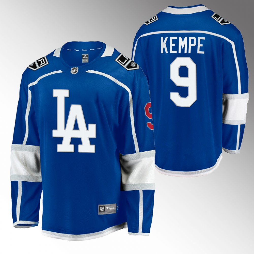 Adrian Kempe Kings LA Kings Night Jersey Royal Exclusive