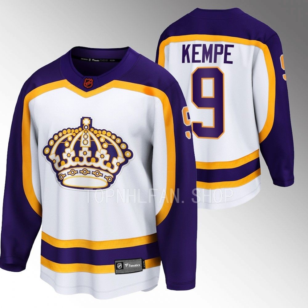 Adrian Kempe LA Kings Special Edition 2.0 White Jersey Breakaway