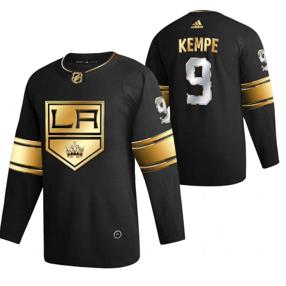 Adrian Kempe Los Angeles Kings Black 2021 Golden Edition Jersey Limited Authentic