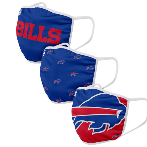 Adult Bills Face Covering 3-Pack