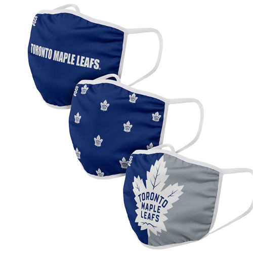 Adult Leafs Face Covering 3-Pack