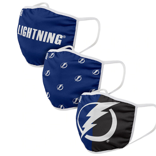 Adult Lightning Face Covering 3-Pack