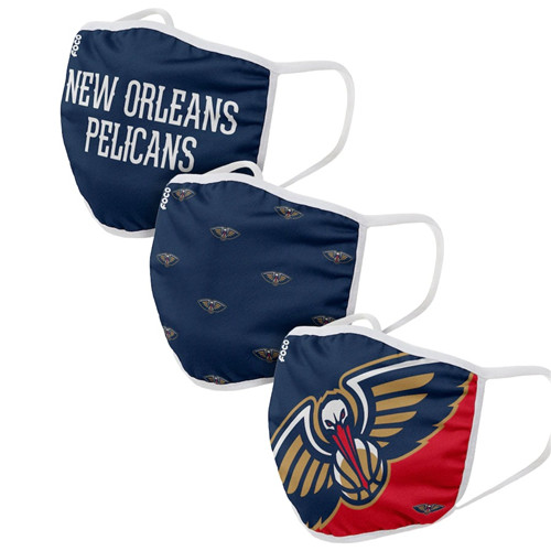 Adult Pelicans Face Covering 3-Pack