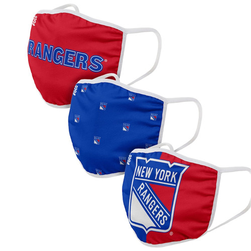 Adult Rangers Face Covering 3-Pack
