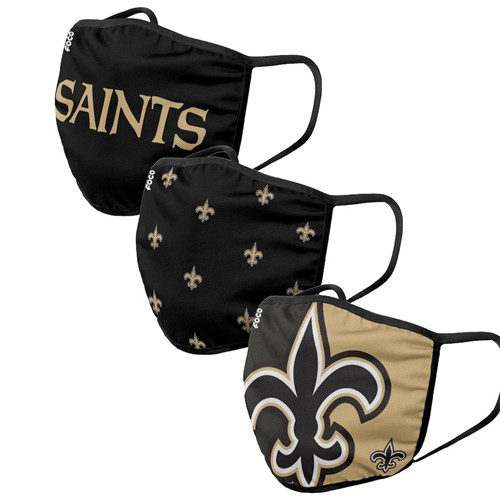 Adult Saints Face Covering 3-Pack
