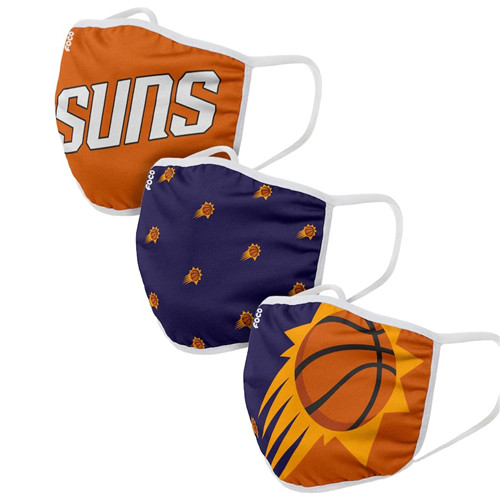 Adult Suns Face Covering 3-Pack