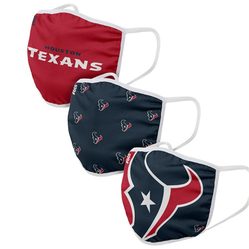 Adult Texans Face Covering 3-Pack