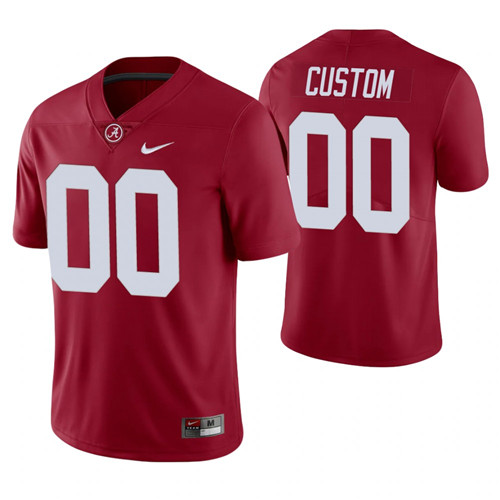 Alabama Crimson Tide 00 Custom Limited Jersey Crimson