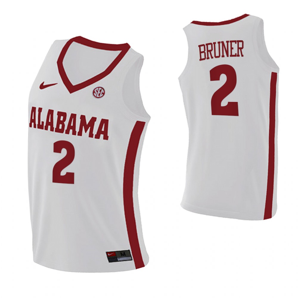 Alabama Crimson Tide 2 Collin Sexton College Basketball Swingman Jersey White