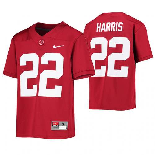 Alabama Crimson Tide 22 Najee Harris Alumni College Football Jersey Crimson Youth