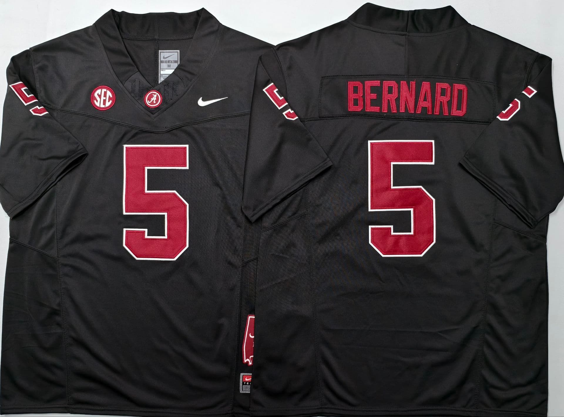 Alabama Crimson Tide Black #5 BERNARD