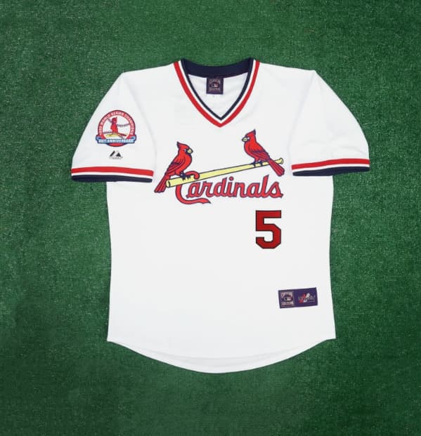 Albert Pujols 1982 St. Louis Cardinals Cooperstown Men's 30th Anniv. Home Jersey