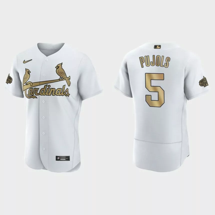 Albert Pujols St. Louis Cardinals 2022 MLB All-Star Game Authentic Jersey – White
