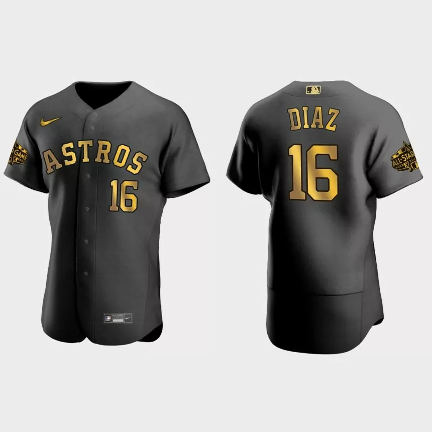 Aledmys Diaz Houston Astros 2022 MLB All-Star Game Authentic Jersey – Black