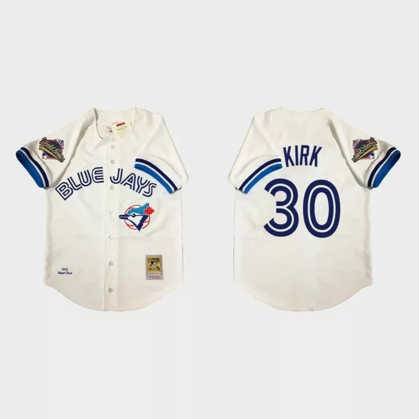 Alejandro Kirk Toronto Blue Jays 1992 Authentic Jersey – White