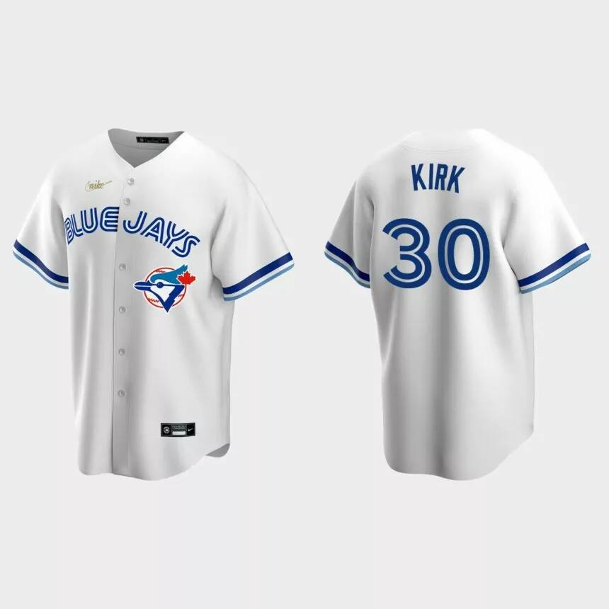 Alejandro Kirk Toronto Blue Jays Cooperstown Collection Home Jersey – White