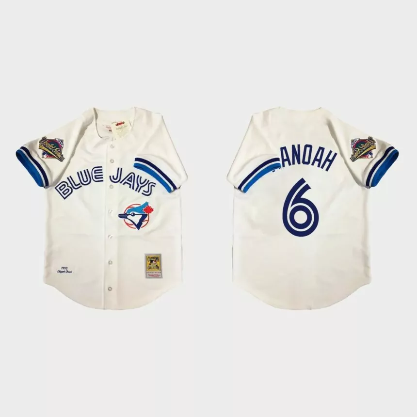 Alek Manoah Toronto Blue Jays 1992 Authentic Jersey – White