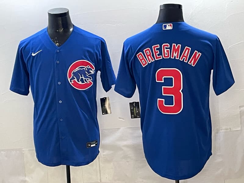 Alex Bregman Chicago Cubs   Home Jersey -  All   Stitched