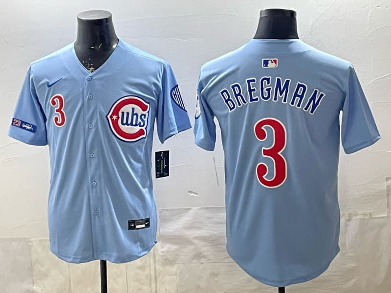Alex Bregman Chicago Cubs   Home Jersey - All   Stitched