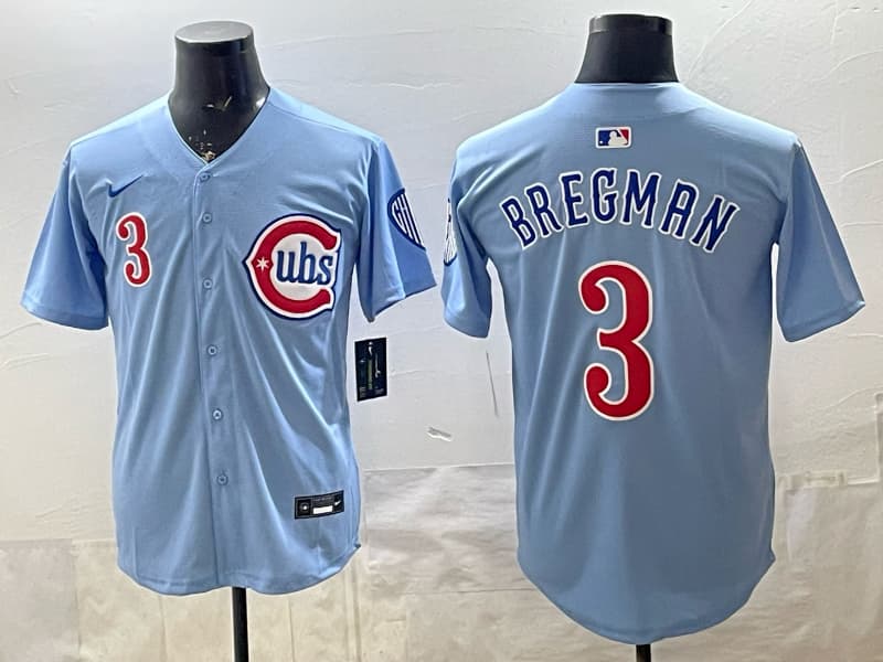Alex Bregman Chicago Cubs   Home Jersey - All  Stitched