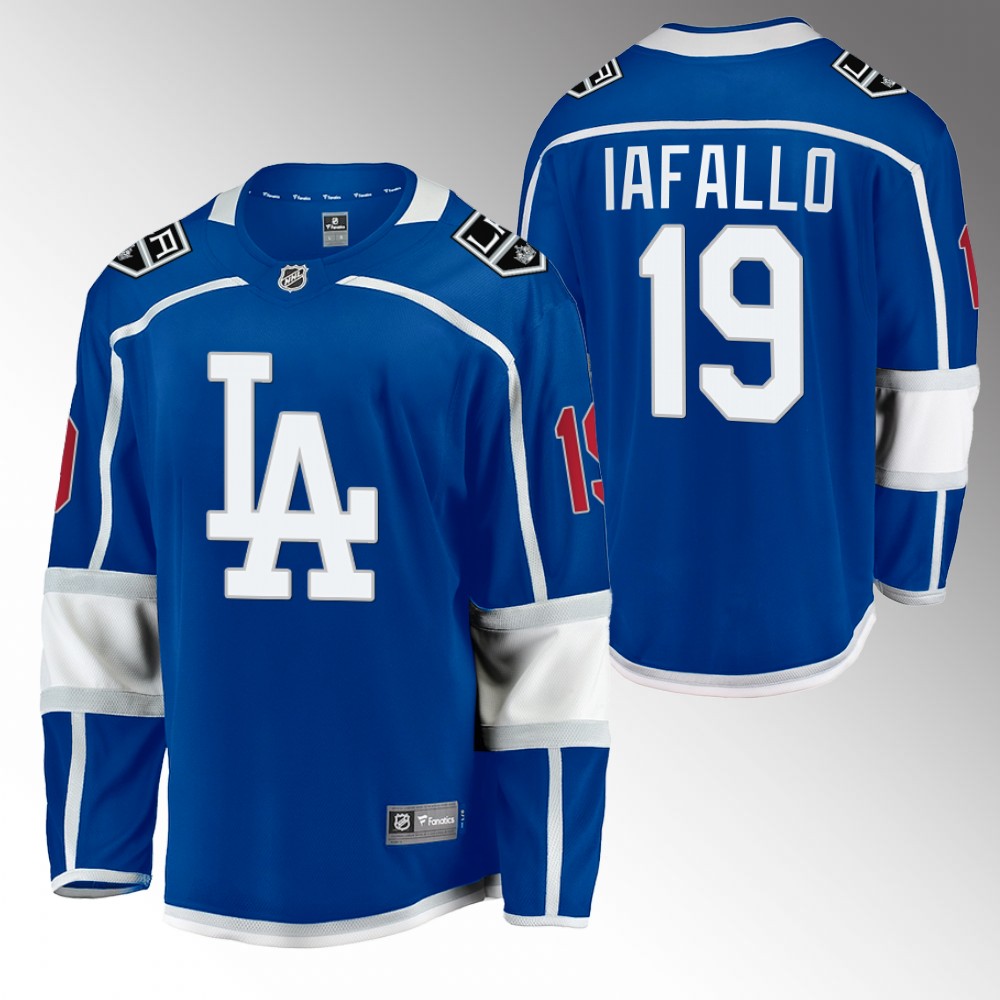 Alex Iafallo Kings LA Kings Night Jersey Royal Exclusive