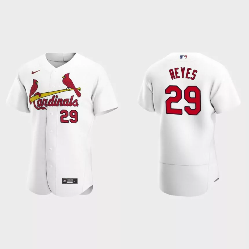 Alex Reyes #29 St. Louis Cardinals White Authentic 2020 Home Jersey