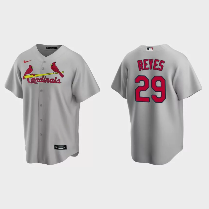 Alex Reyes St. Louis Cardinals Road Replica Jersey – Gray