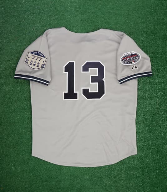 Alex Rodriguez 2008 New York Yankees Men's Grey Road Jersey