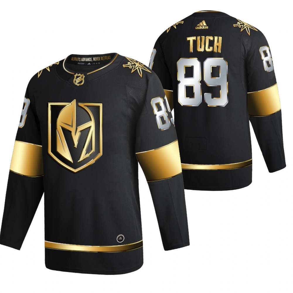 Alex Tuch Vegas Golden Knights Black 2021 Golden Edition Jersey Limited Authentic