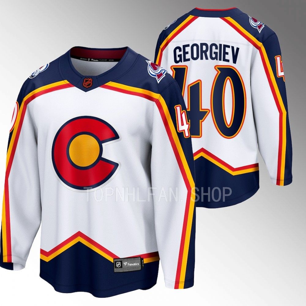 Alexandar Georgiev Canucks Special Edition 2.0 White Jersey Breakaway