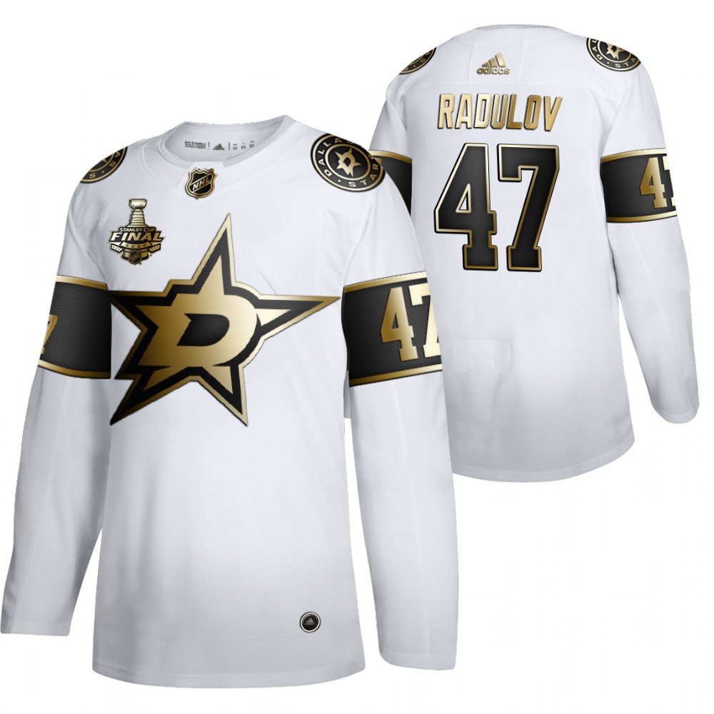 Alexander Radulov Stars 2020 Stanley Cup Final Bound White Golden Limited Edition Jersey