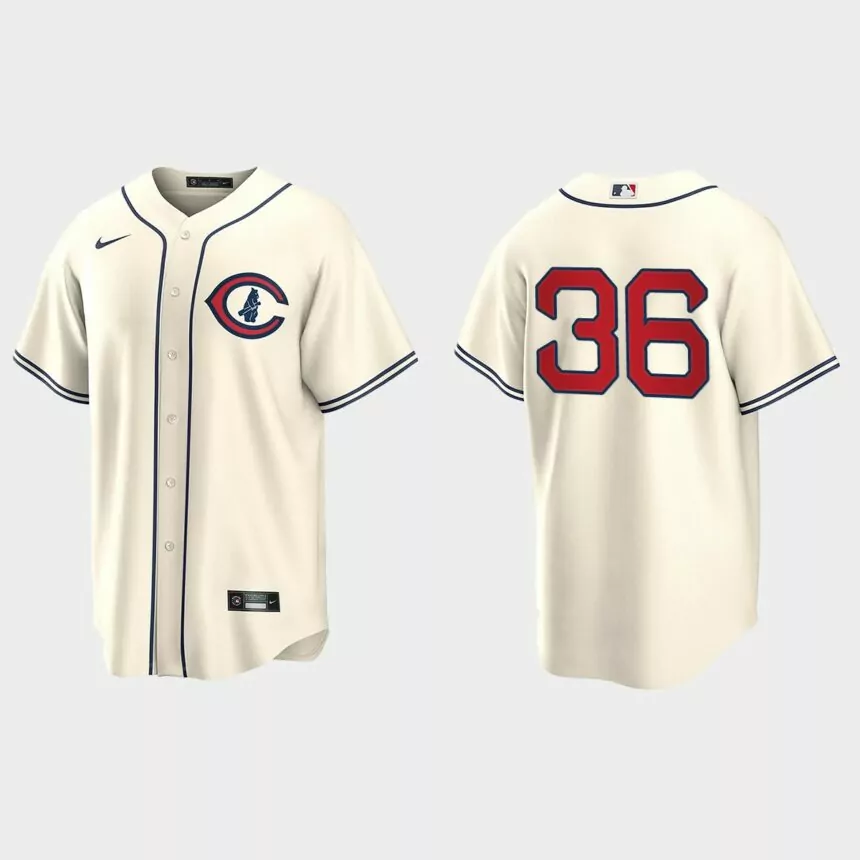Alfonso Rivas Chicago Cubs 2022 Field of Dreams Replica Jersey – Cream