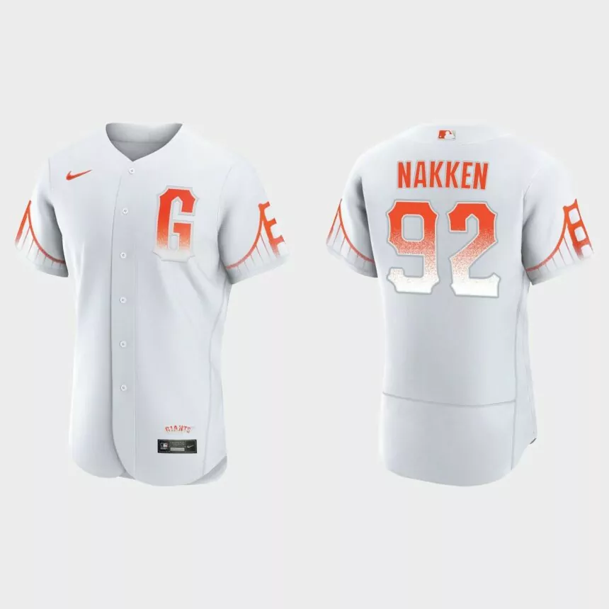 Alyssa Nakken San Francisco Giants City Connect Authentic Jersey – White
