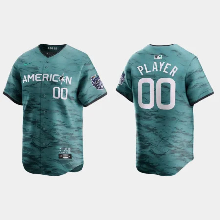 American League Custom 2023 MLB All-Star Game Limited Jersey – Teal