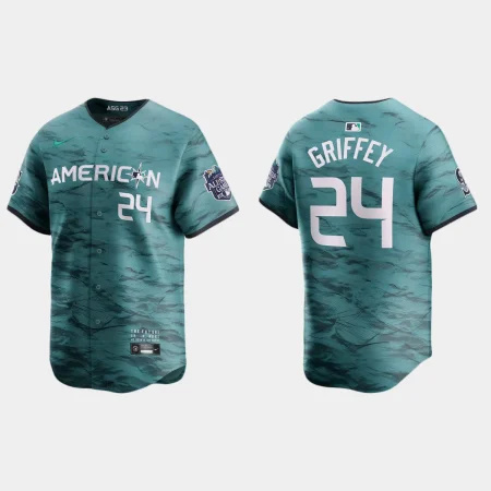 American League Ken Griffey Jr. 2023 MLB All-Star Game Limited Jersey – Teal