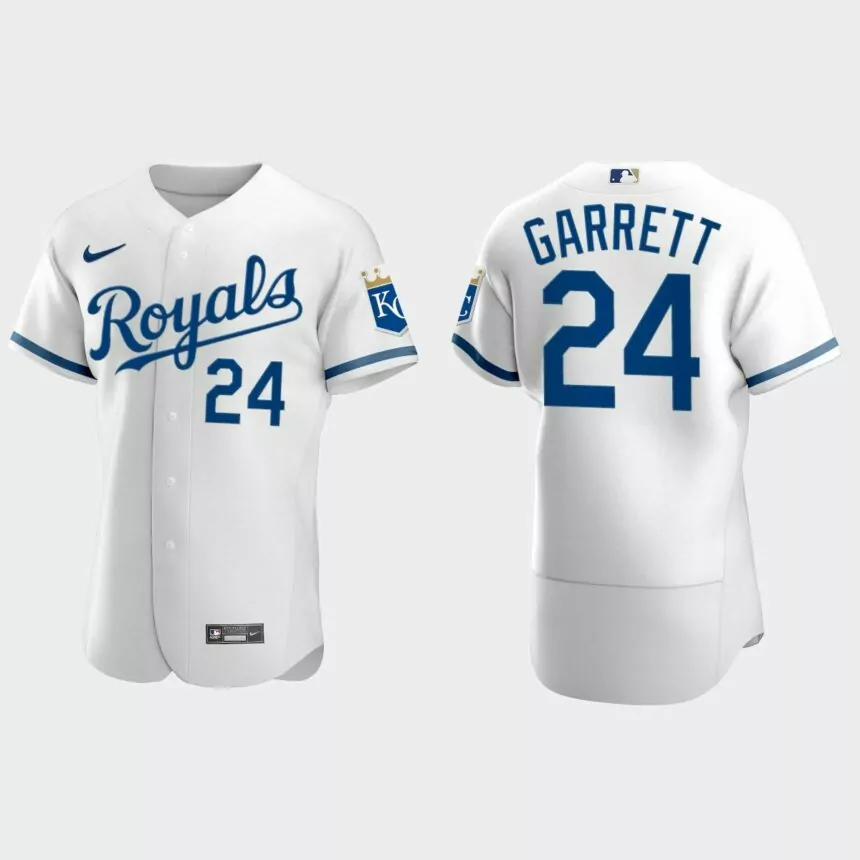 Amir Garrett Kansas City Royals Authentic Jersey – White