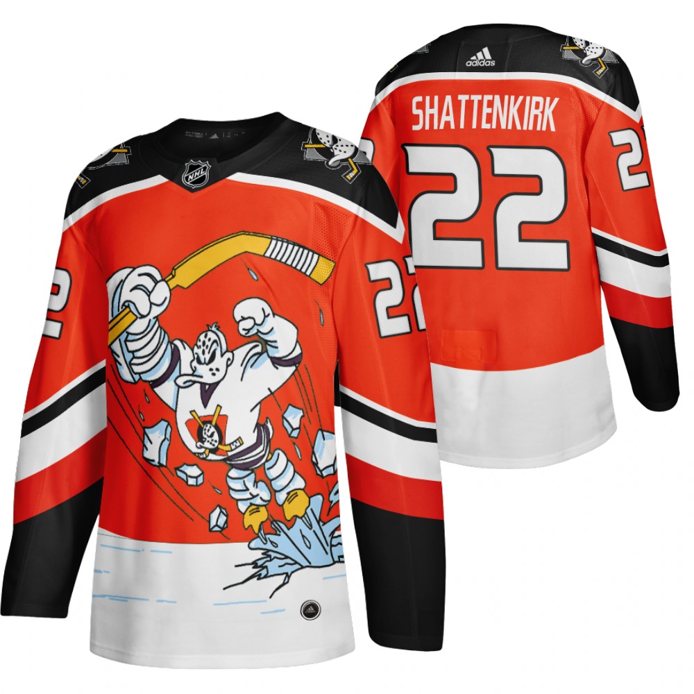 Anaheim Ducks #22 Kevin Shattenkirk Red Men's Adidas 2020-21 Reverse