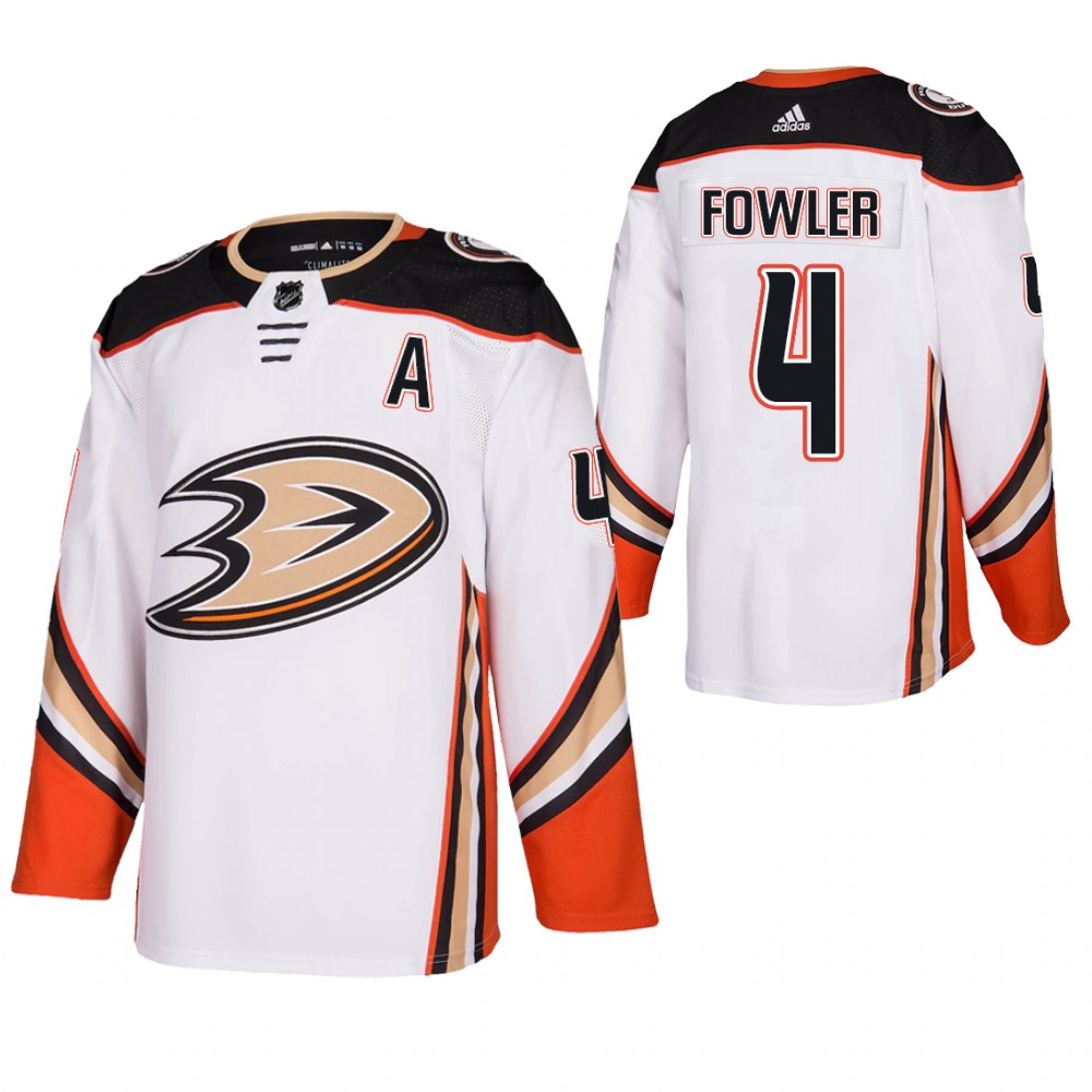 Anaheim Ducks Cam Fowler White 2021 Authentic Away Jersey