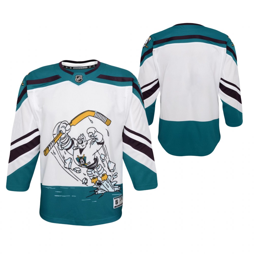 Anaheim Ducks Special Edition White Youth Jersey