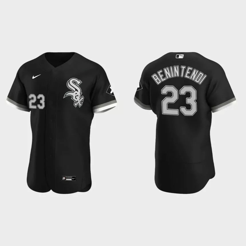 Andrew Benintendi Chicago White Sox Authentic Alternate Jersey – Black