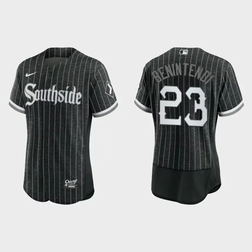 Andrew Benintendi Chicago White Sox City Connect Authentic Jersey – Black