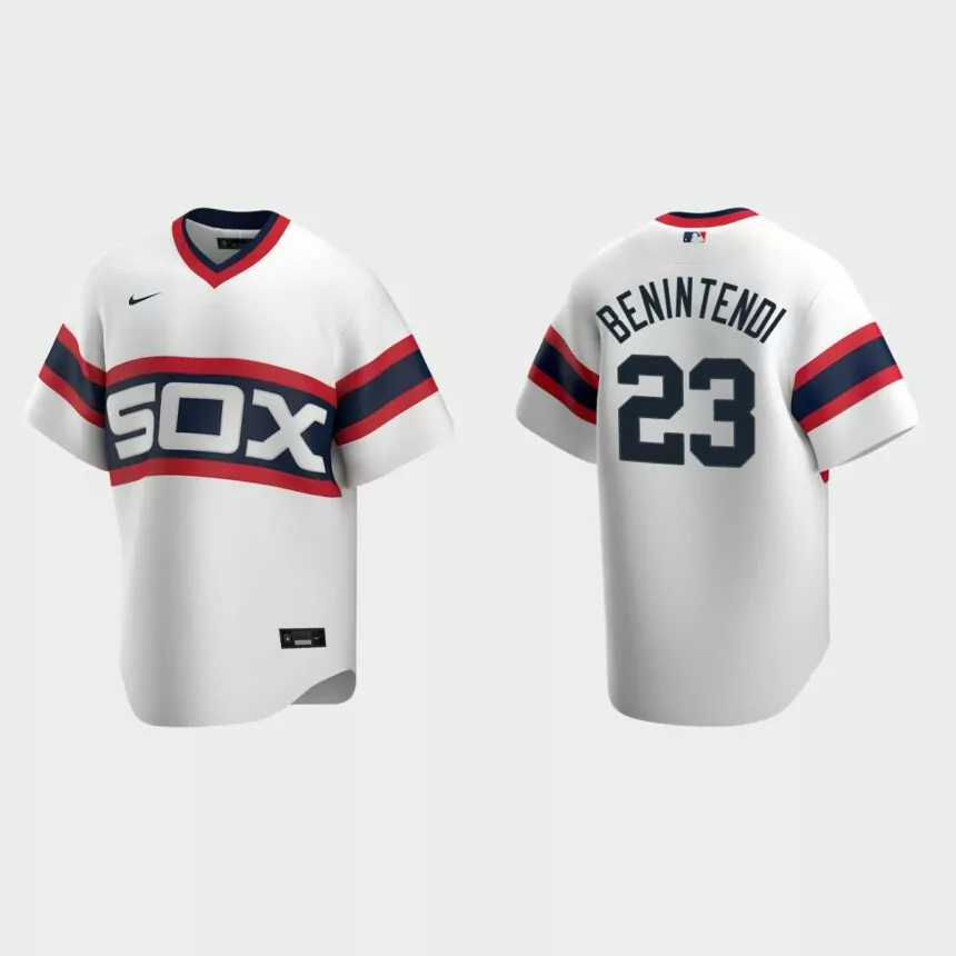 Andrew Benintendi Chicago White Sox Cooperstown Collection Home Jersey – White