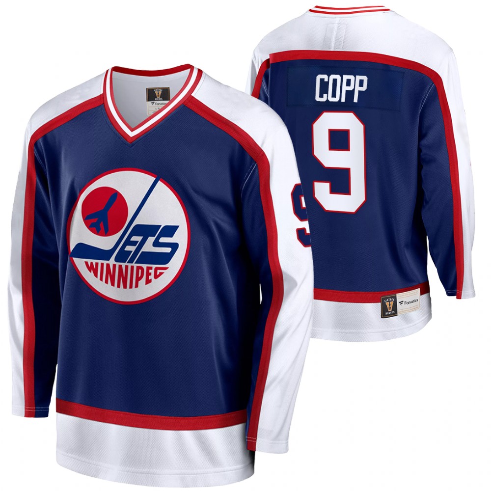 Andrew Copp Jersey Winnipeg Jets Vintage Blue Replica