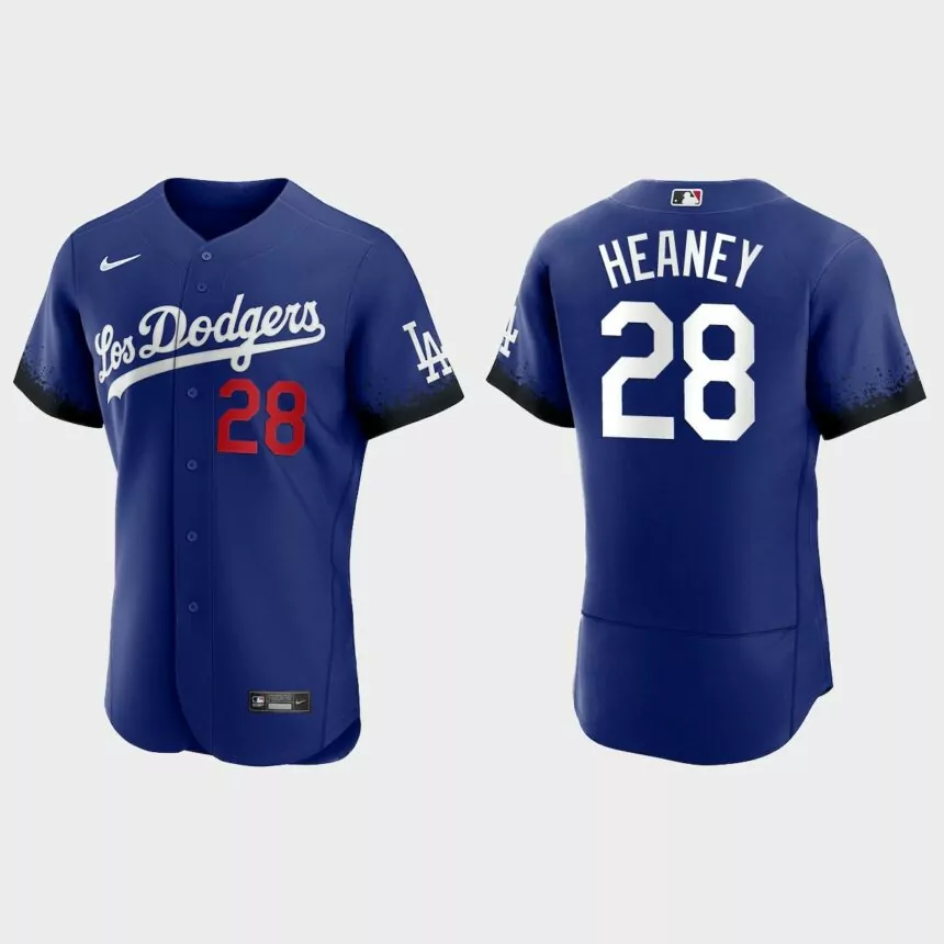 Andrew Heaney Los Angeles Dodgers City Connect Authentic Jersey – Royal