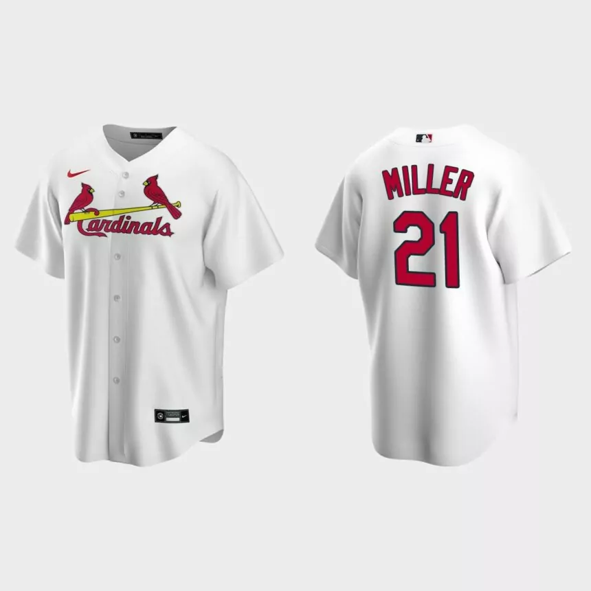 Andrew Miller St. Louis Cardinals Home Replica Jersey – White